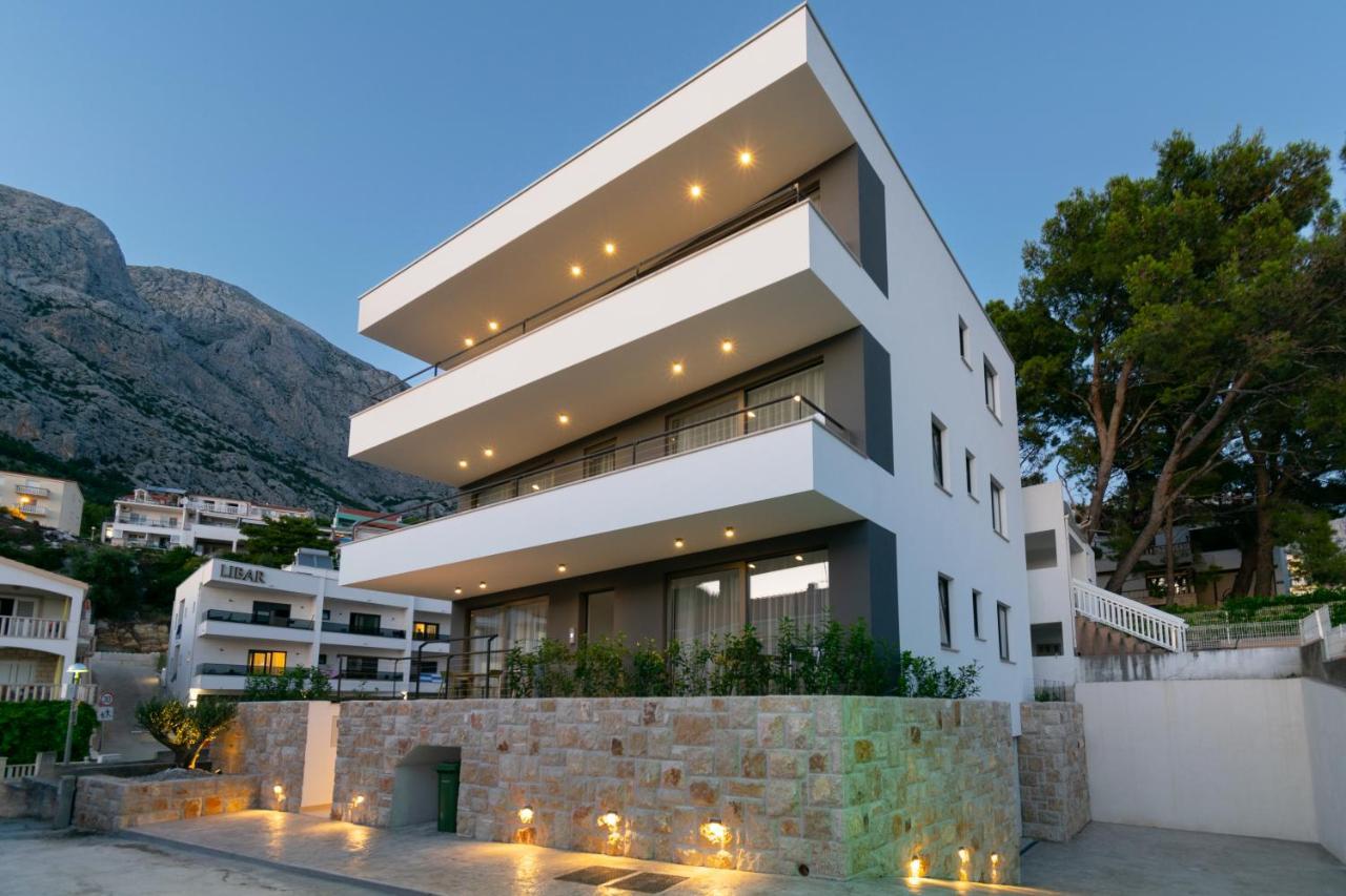 Apartmani Pino Baška Voda Kültér fotó