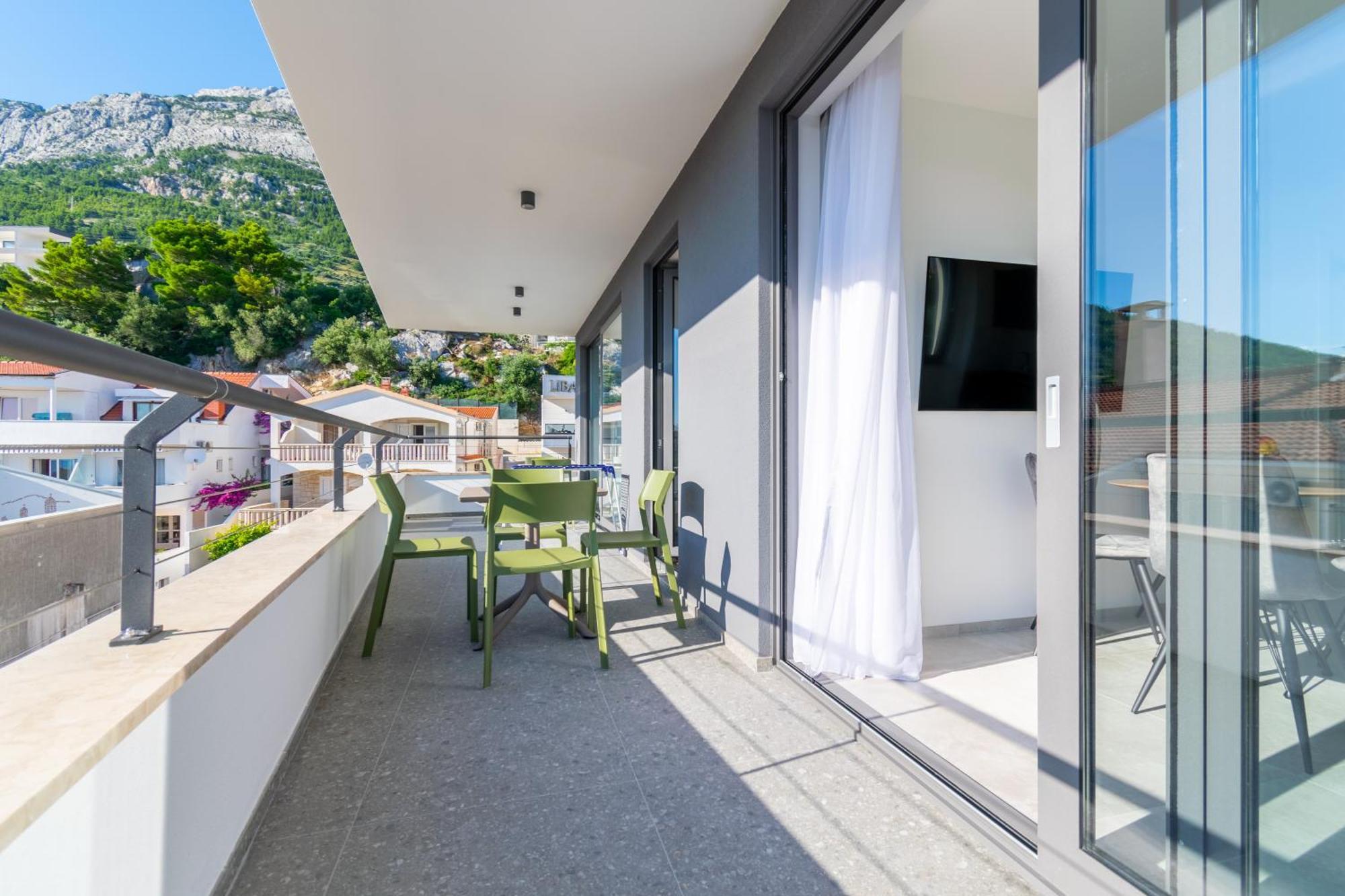 Apartmani Pino Baška Voda Szoba fotó